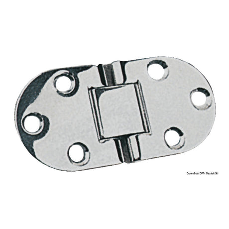 Osculati Flush hinge 76x38 mm 38.460.76
