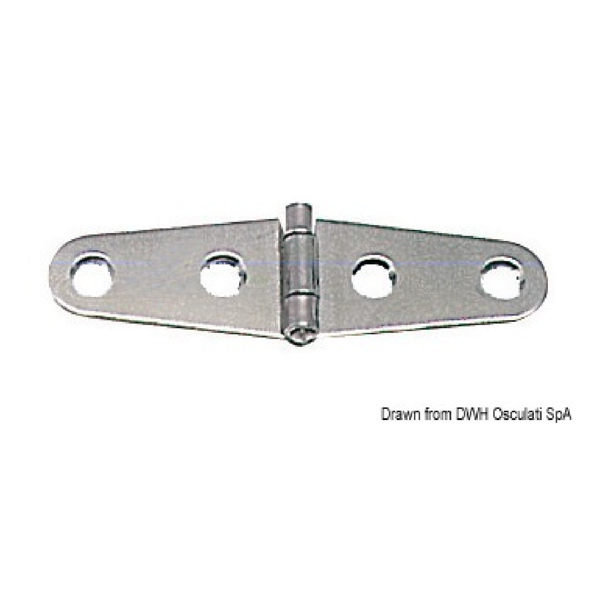 Bisagra de acero inoxidable Osculati de 1,3 mm 38.467.80