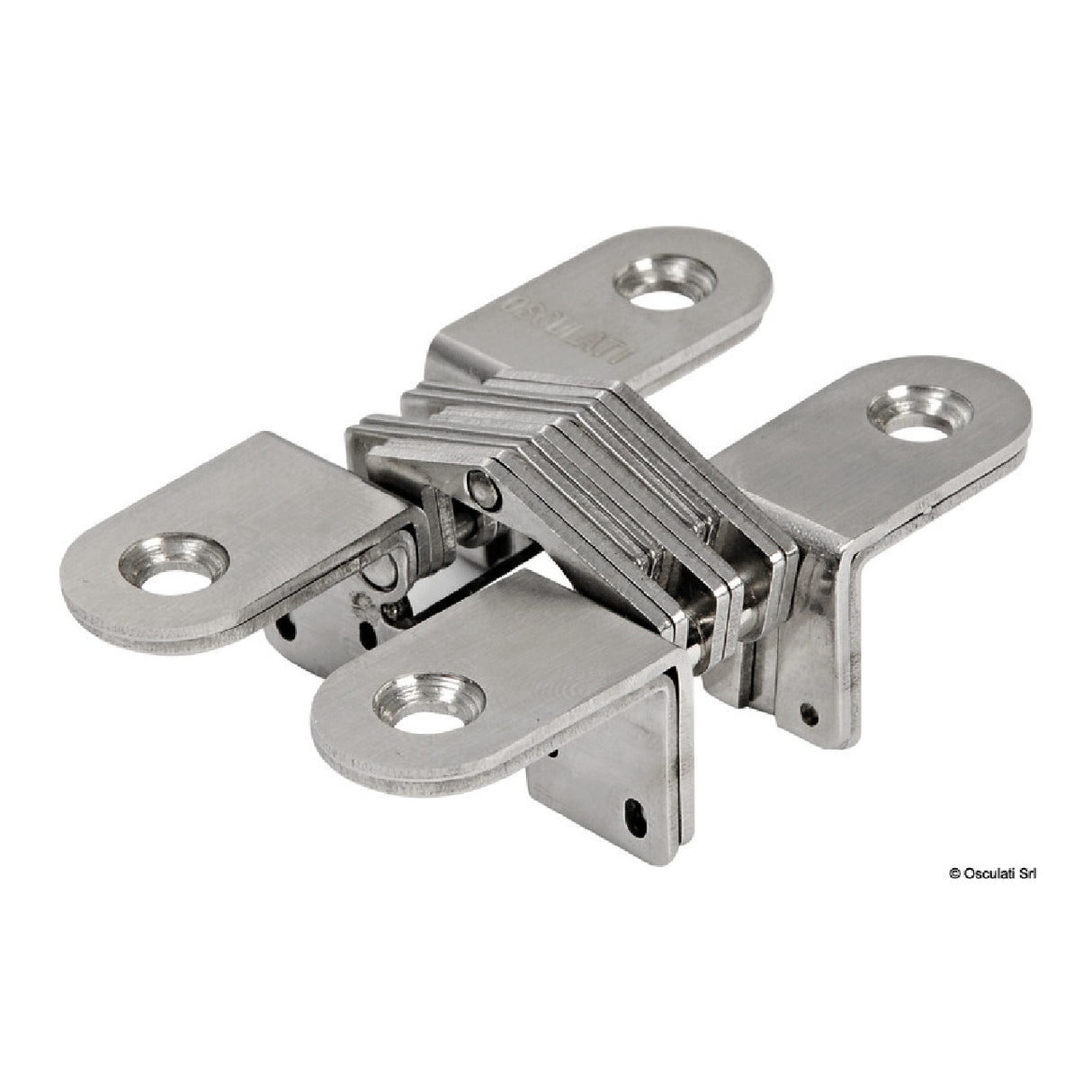 Osculati Concealed hinge for doors and hatches AISI 304 38.527.03