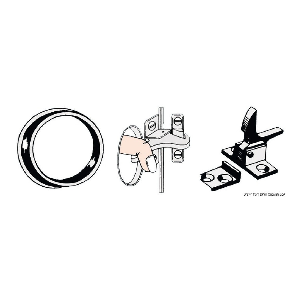 Osculati Spring lock 38.642.00