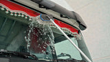 Lampa Truck-Wash, set idrospazzola con manico telescopico, innesto a vite 38001