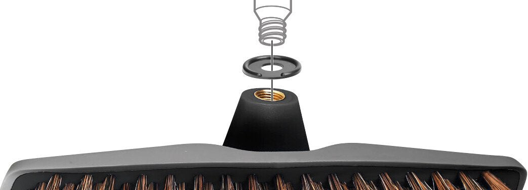 Lampa Trinity, idrospazzola lavaggio con setole in crine - 25x8 cm 38022