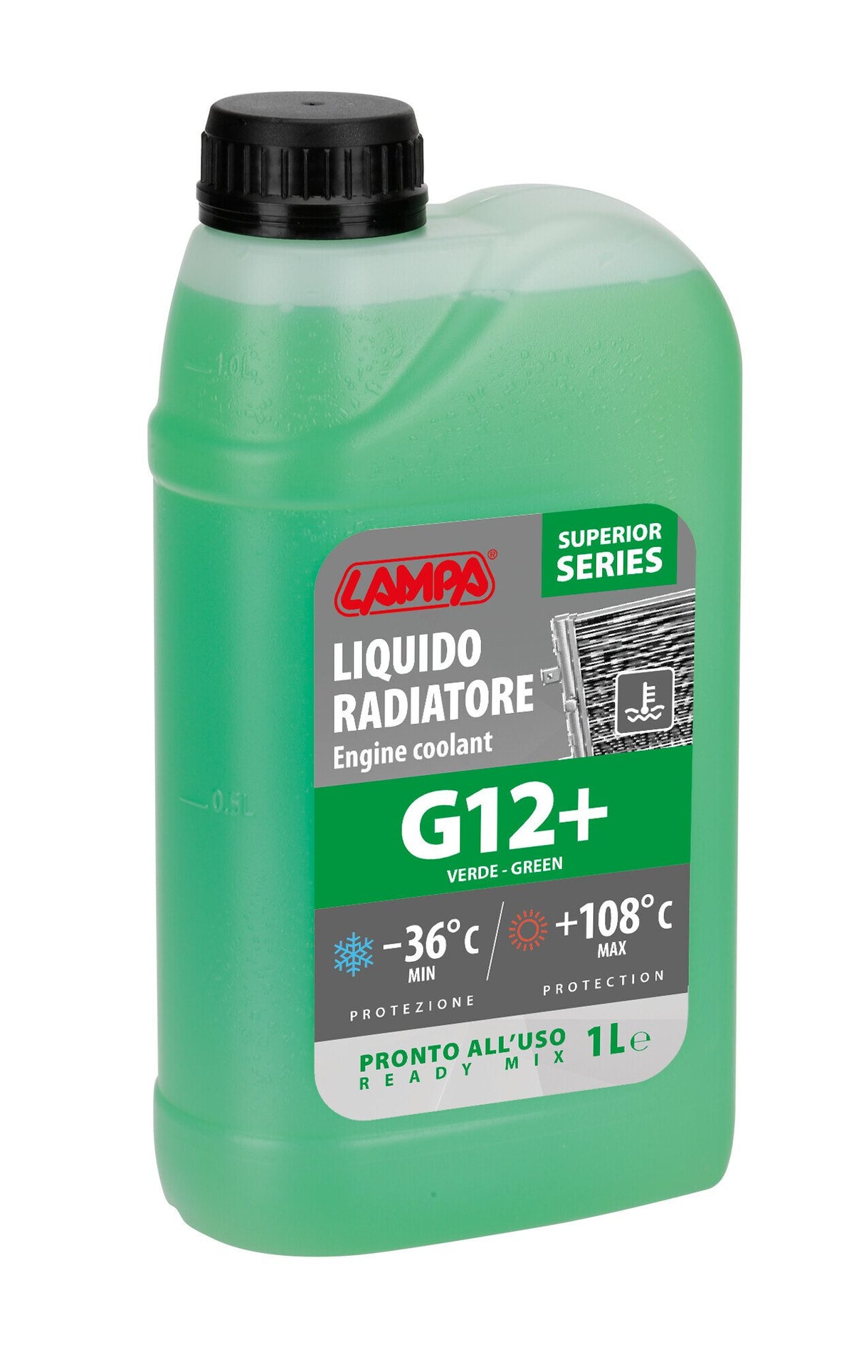 Lampa Superior-Verde, liquido antigelo radiatore concentrato (-36C) - 1 L 38109