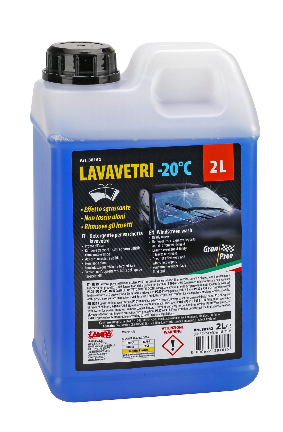 Gran Pree Gran-Pree, liquido detergente cristalli (-20C) - 2000 ml
