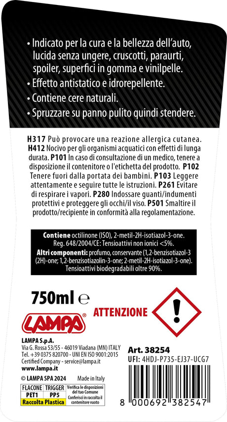 Gran Pree Gran Pree, lucida plastiche - 750 ml