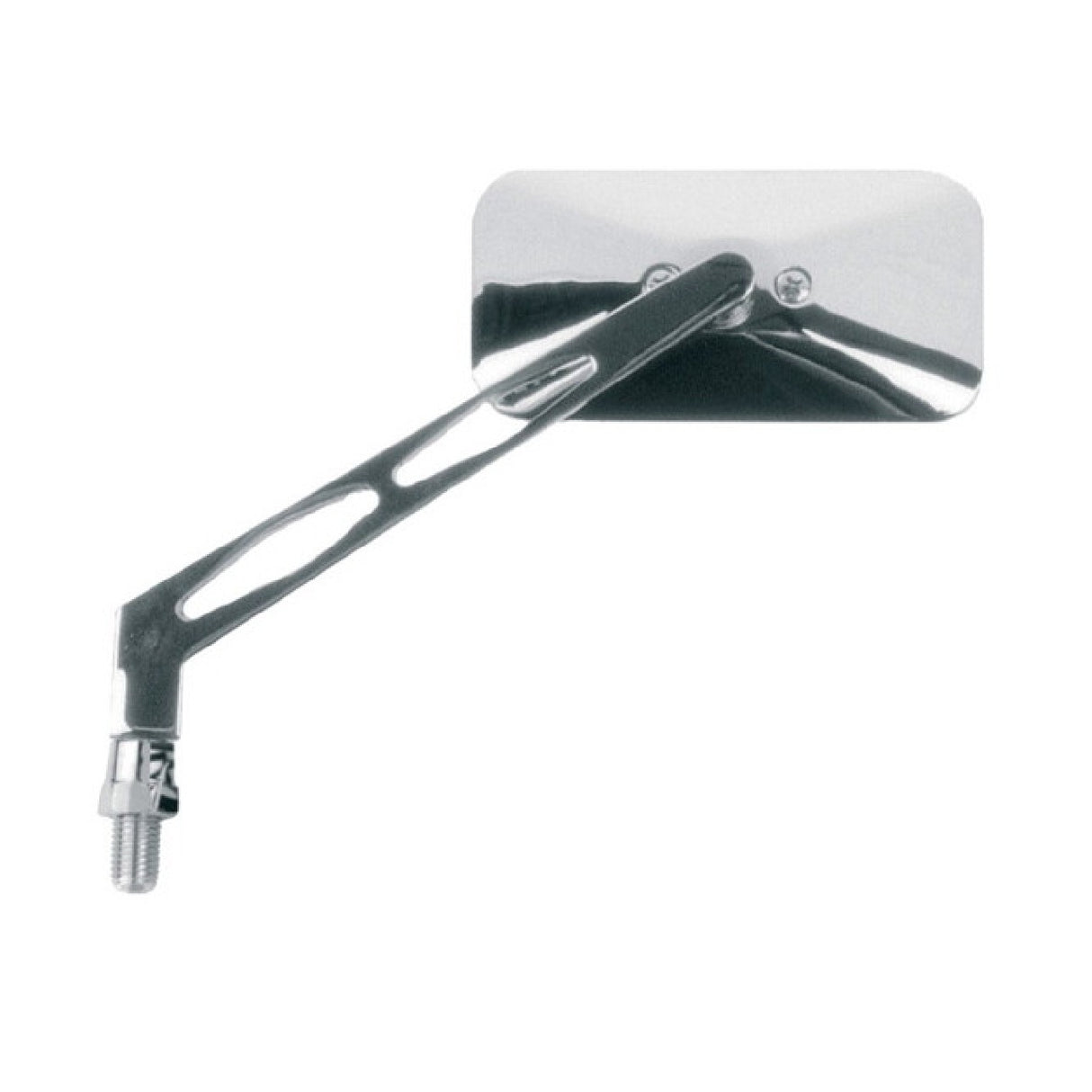 Espejo retrovisor universal para motocicleta Hert, rectangular, pequeño, personalizado, izquierdo