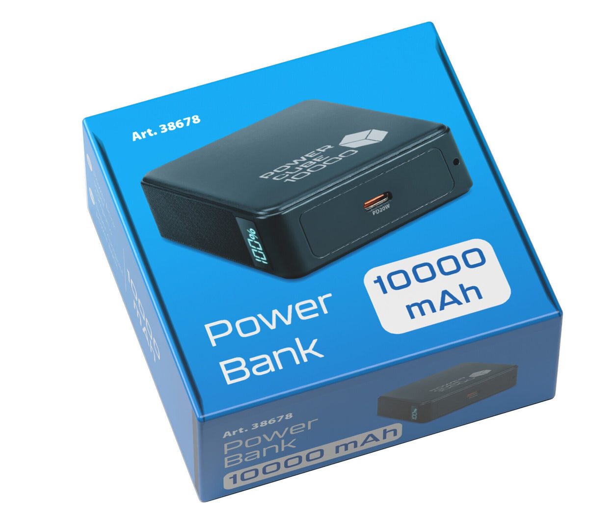 Lampa Linea Essentials, Power bank super compatto - 10000 mAh 38678