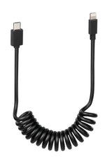 Lampa Cavo a spirale per Ebike, Micro Usb > Apple 8 Pin 38704