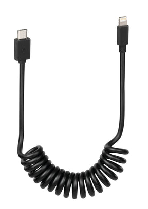 Lampa Cavo a spirale per Ebike, Micro Usb > Apple 8 Pin 38704