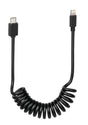 Lampa Cavo a spirale per Ebike, Micro Usb > Apple 8 Pin 38704