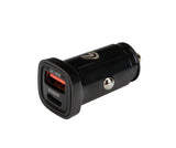 Lampa Usb Power Tec, caricabatteria 2 porte Usb Ultra Fast Charge 18W 12/24V 38718
