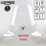 Biondi Parabrezza Club Piaggio Beverly 310 / 310 S 2025 - Kit Completo