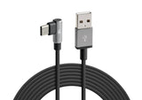 Lampa Cavo 90 Usb > Usb Type-C - 200 cm - Nero 38839
