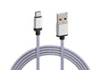 Lampa Cavo rinforzato Usb > Micro Usb - 100 cm - Grigio 38886