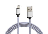 Lampa Cavo rinforzato Usb > Micro Usb - 100 cm - Grigio 38886