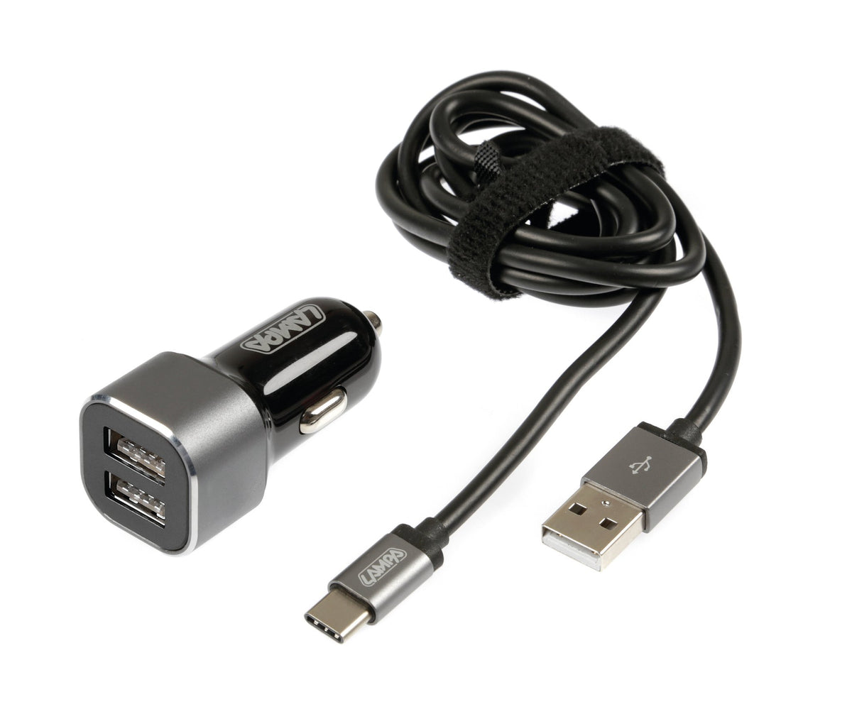 Lampa Kit 2 in 1 Usb Type-C - Fast Charge - 12/24V 38893