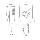 Lampa Caricabatteria 4 porte Usb - 6800 mA - 12/24V 38972