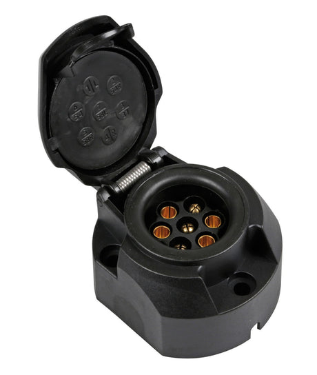 Lampa Presa 7 poli + 1 contatto retronebbia 38985