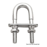 Osculati U-Bügel mit selbstklemmender Sicherheitsmutter 39.123.01