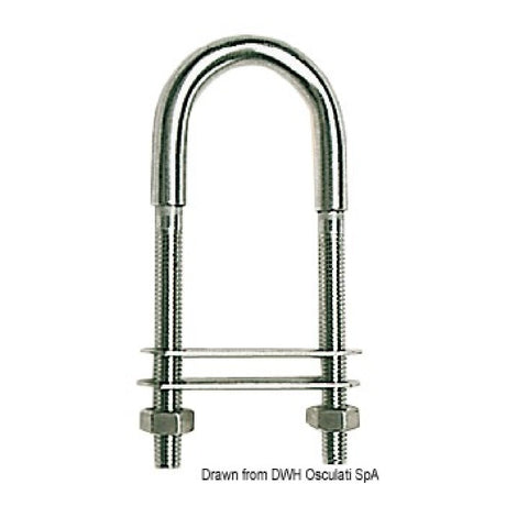 Osculati U-Bügel mit doppelter Dichtungsplatte 39.125.00