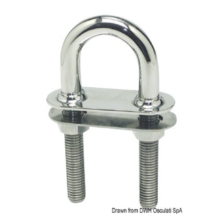 Osculati Deluxe U-Bügel mit konischen Anschlüssen 39.127.01