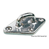 Osculati Golfare inox 2/4 fori 65 mm 39.168.40