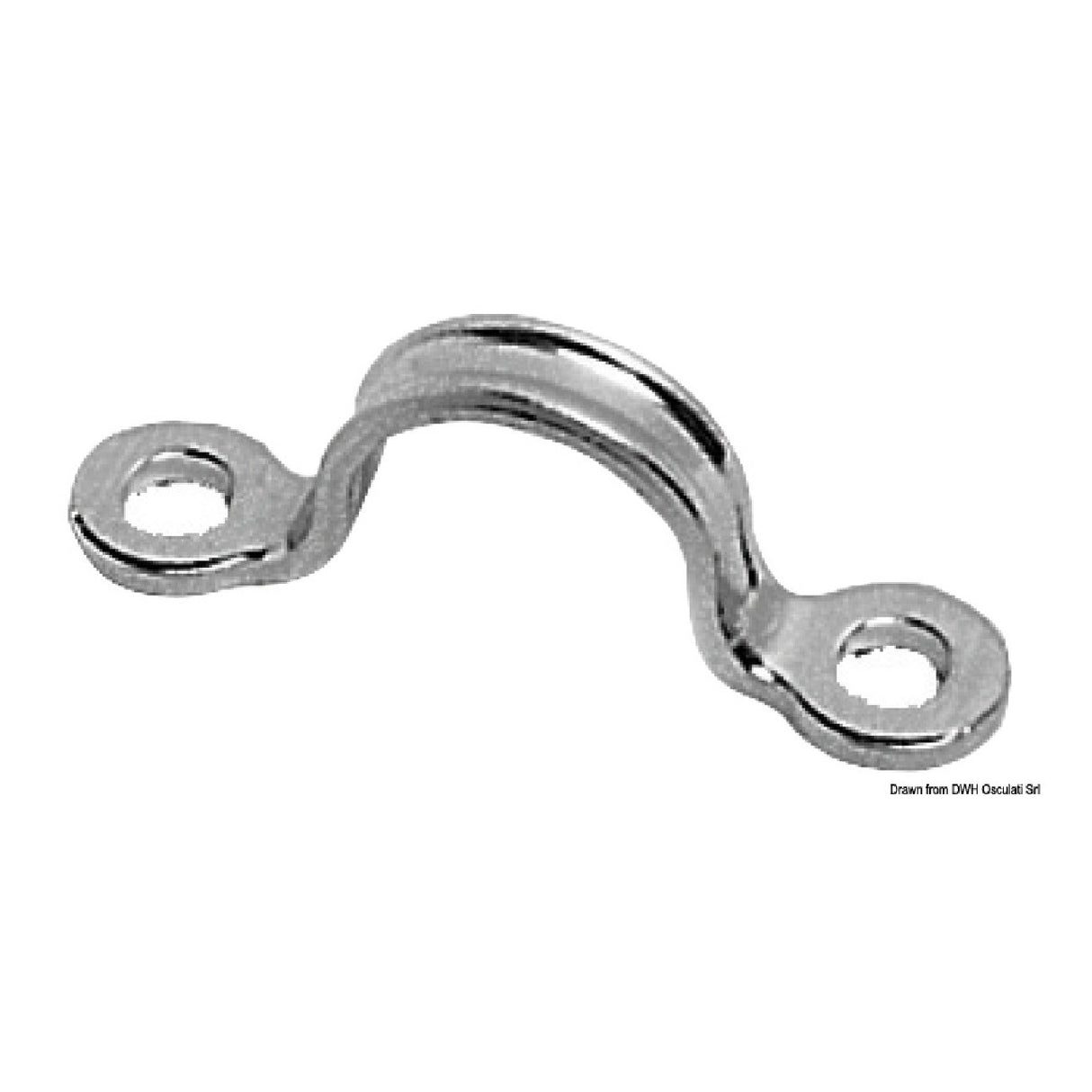 Osculati Ponticello stampato con nervatura centrale 39.176.74