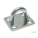 Osculati Rechteckplatte mit Ring 39.320.05