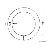 Osculati Round Ring 39.595.00