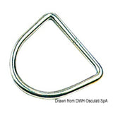 Medio anillo de acero inoxidable Osculati 39.599.20