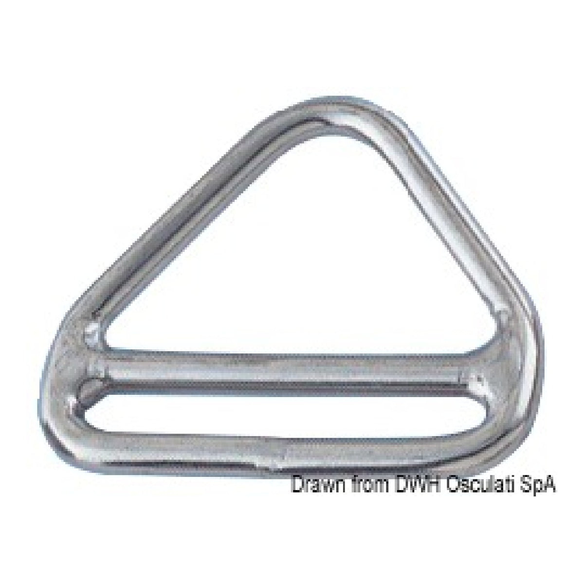 Anillo triangular Osculati con barra para zerli 39.601.01