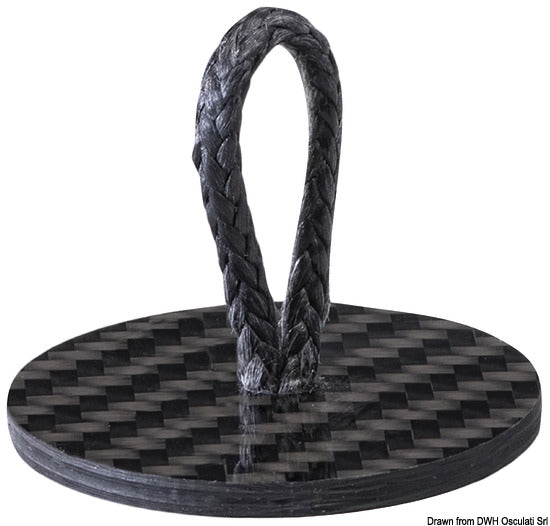 Cáncamo de fibra de carbono textil Ropeye XS