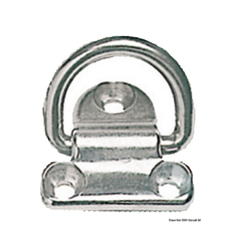 Osculati Edelstahl-Klappring 39.866.80