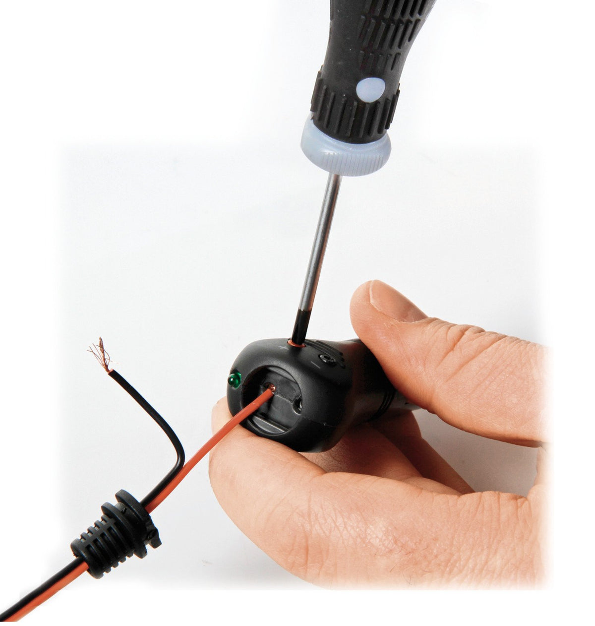 Lampa Spinotto per presa accendisigari con attacco rapido, 12/24V 39043
