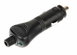 Lampa Spinotto per presa accendisigari con attacco rapido, 12/24V 39043