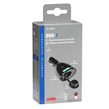 Lampa Duo-3, presa corrente con USB, 12/24V 39047