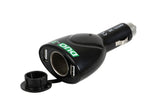 Lampa Duo-3, presa corrente con USB, 12/24V 39047