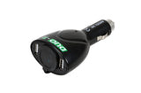 Lampa Duo-3, presa corrente con USB, 12/24V 39047