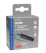 Lampa Sicuro, spinotto per presa accendisigari 12/24V 39051