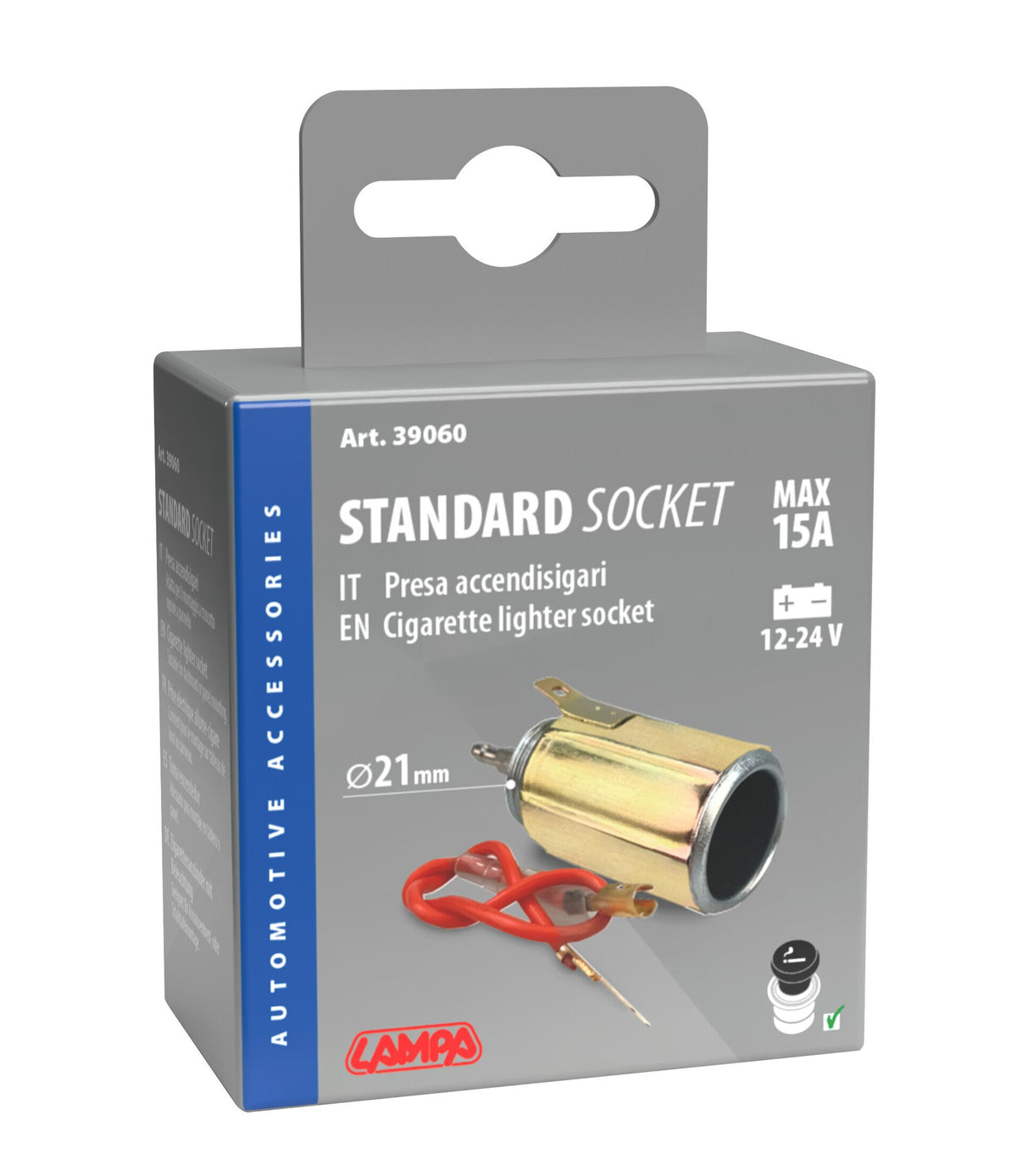 Lampa Presa accendisigari universale 12/24V 39060