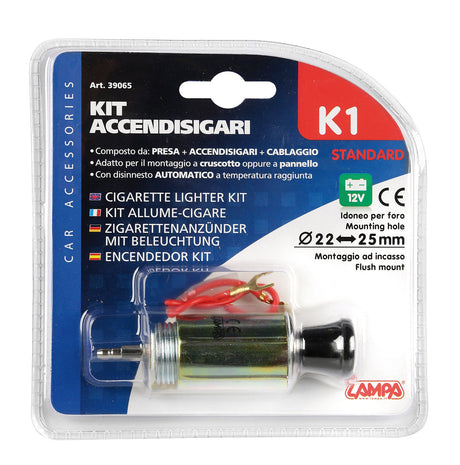 Lampa Kit accendisigari 12V 39065