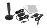 Antenna TV digitale amplificata 12/24V per camion, base magnetica  Lampa Globo-1 Plus 39106