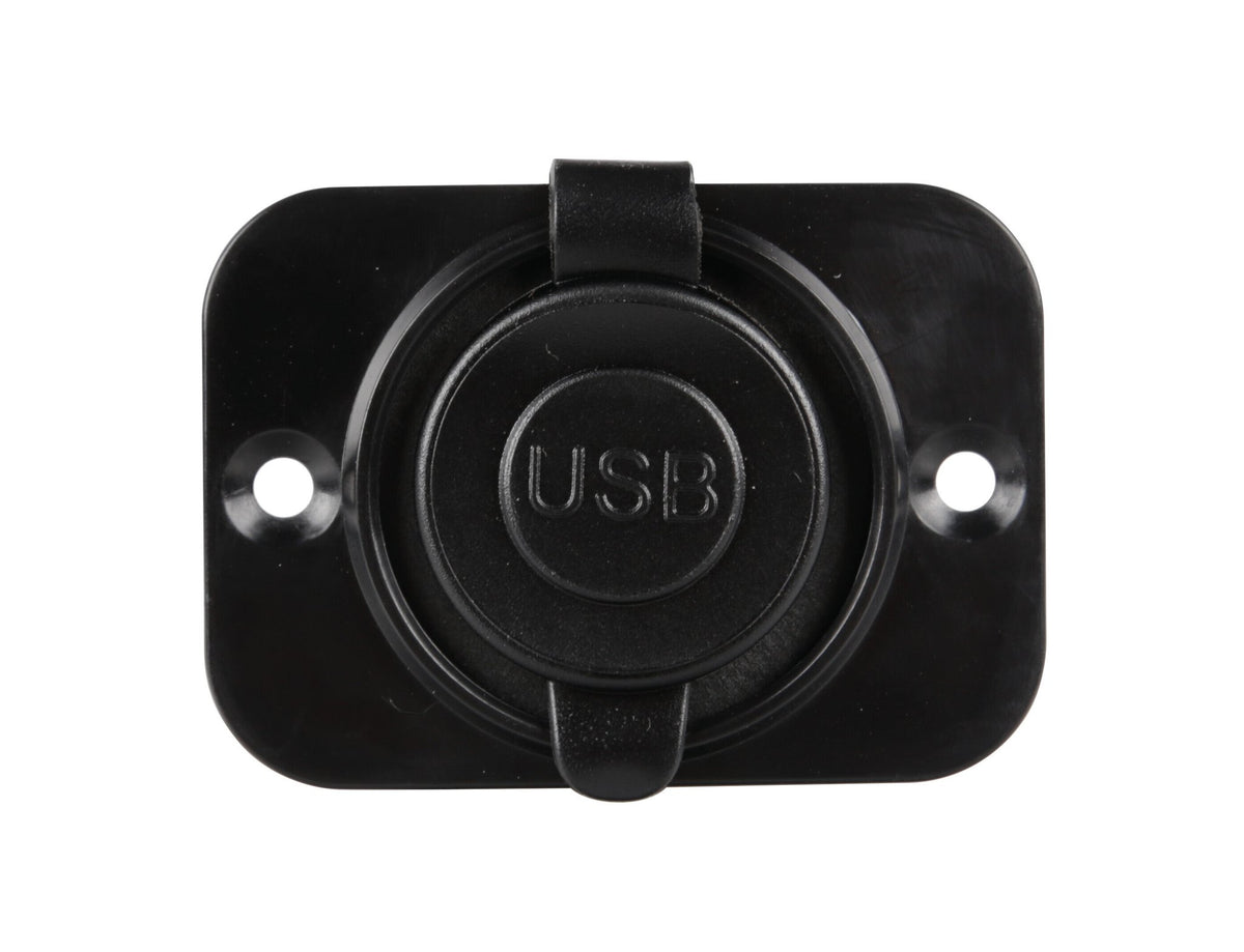 Lampa Ext-12, doppia presa Usb A + Usb C, montaggio ad incasso, 12/24V 39120