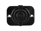 Lampa Ext-12, doppia presa Usb A + Usb C, montaggio ad incasso, 12/24V 39120