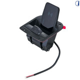 Di-Tec Caricabatterie wireless magnetico 10 W 12/24 V IPX6