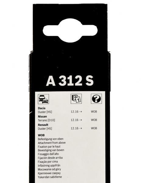 Bosch Spazzole tergicristallo Aerotwin A312S