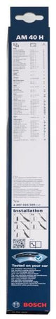 Bosch Spazzola tergilunotto AM40H