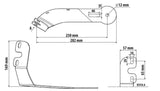 Lampa Staffa per antenna CB - Attacco su visiera parasole - compatibile per Ford F-Max (10/18>) 3CB200