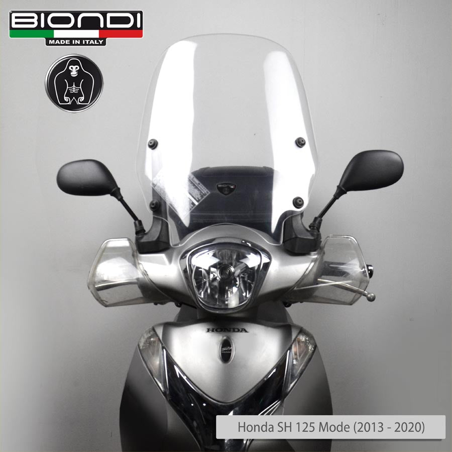 Biondi Lastra Parabrezza Ricambio Honda SH Mode 125 2013-2020 Trasparente