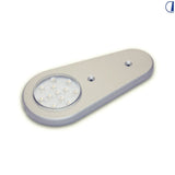 Lampada LED da armadio con sensore IR 12V 1,8W 140lm bianco caldo argento